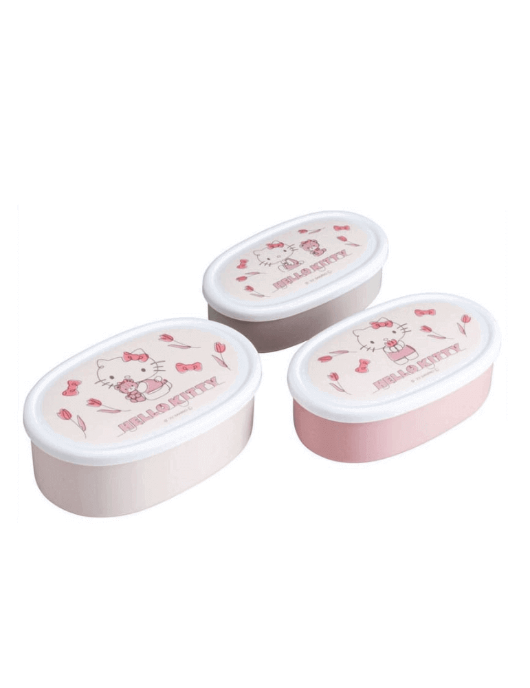 Hello Kitty Set de 3 Bento Box Kitty-chan