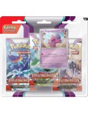 Pokémon Tripack 3 Boosters EV02 Ecarlate et Violet - Evolutions à Paldea : Forgerette ( Version Française )