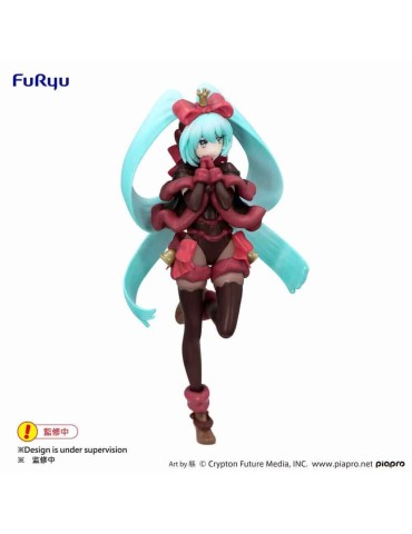 Hatsune Miku Figurine Exceed Creative Sweets Series Noel Raspberry Ver 21 cm