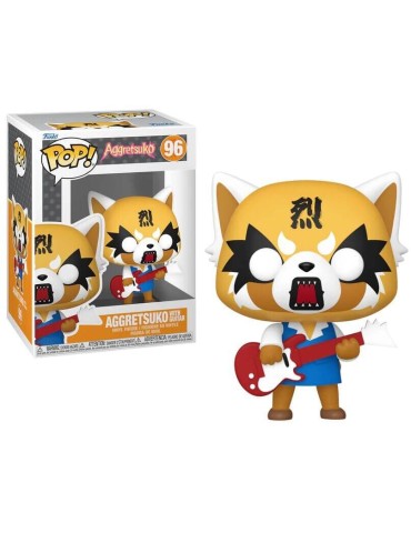 Sanrio - Funko Pop 96 Aggretsuko Avec Guitare