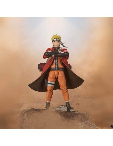 Naruto Shippuden - Figurine Naruto Uzumaki [Sage Mode] - Savior of Konoha - S.H.Figuarts