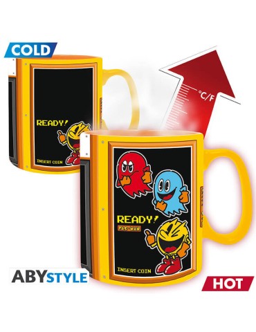 PAC-MAN - Mug Heat Change - 460 ml - Arcade