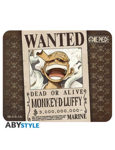 ONE PIECE - Tapis de souris souple - Wanted Luffy