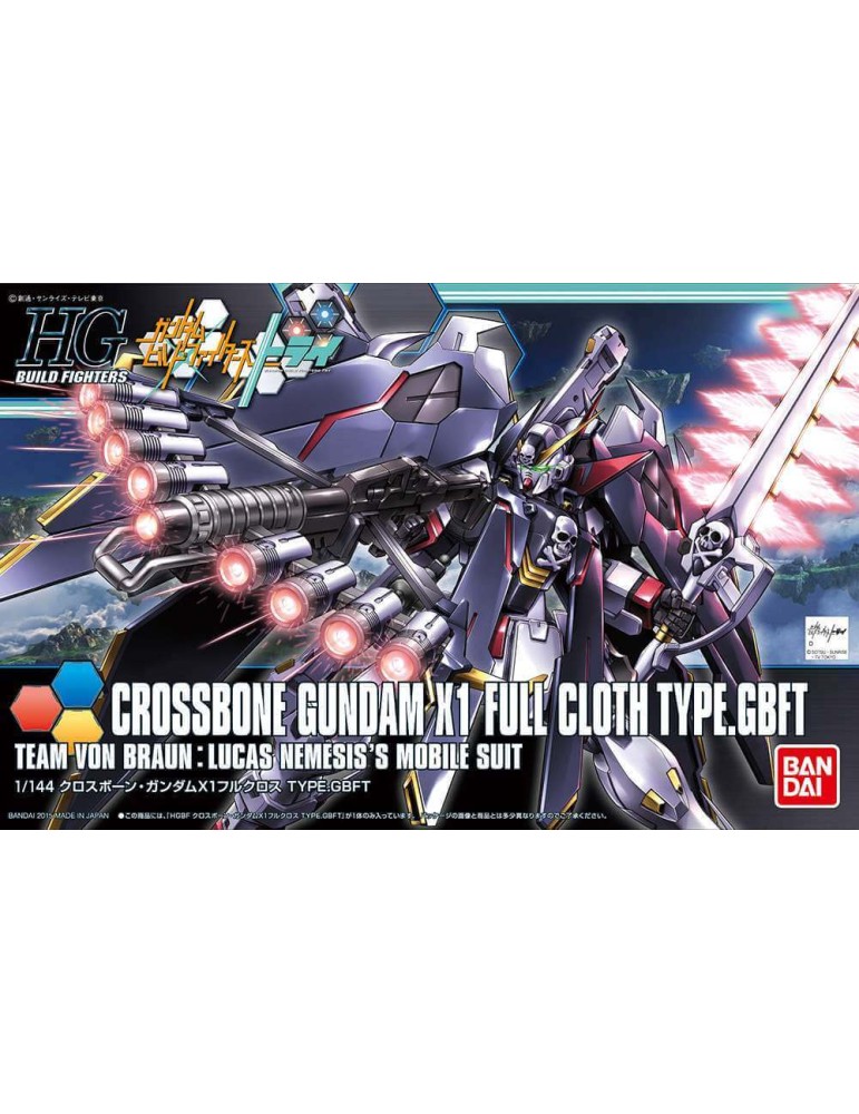 HG - Gundam Crossbone X1 Full Cloth Ver ( 035 )