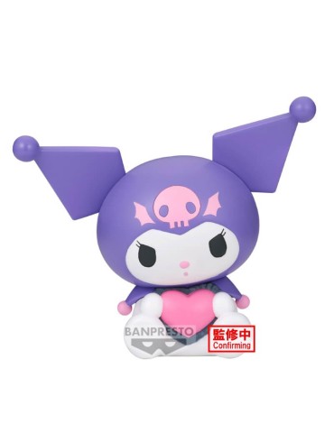 Sanrio Characters Sofvimates Kuromi Purple 14 cm