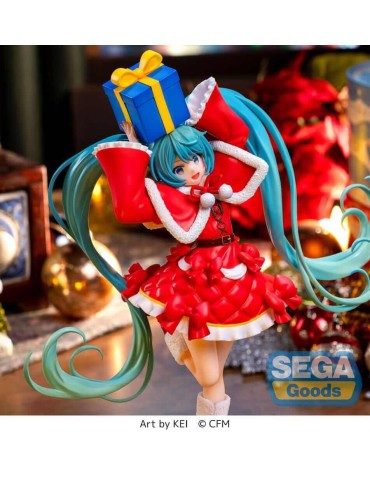 Hatsune Miku Series Figurine Luminasta Hatsune Miku Christmas 2024 19 cm