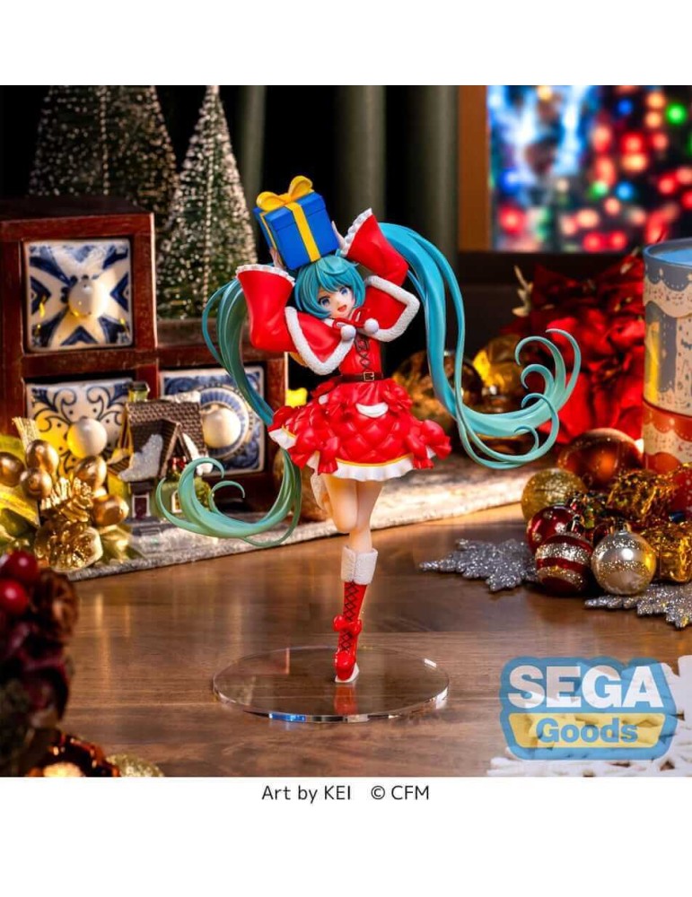 Hatsune Miku Series Figurine Luminasta Hatsune Miku Christmas 2024 19 cm