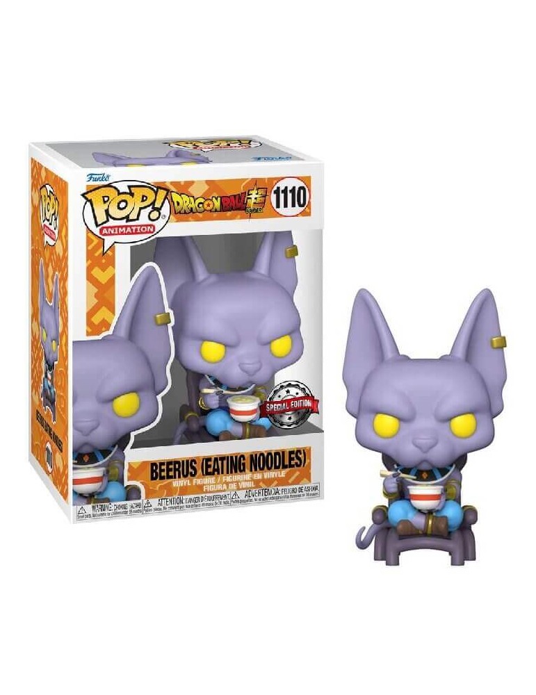 Dragon Ball Super - Funko Pop 1110 Beerus Eating Noodles