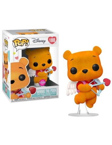 Disney - Funko Pop 1008 Winnie "Saint Valentin" (Flocked)