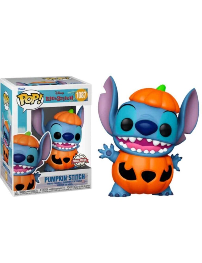Disney - Funko Pop 1087 Stitch Pumpkin Exclu