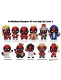 Marvel Deadpool présentoir porte-clés sac à dos 3D Serie 6 Blind pack