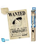 ONE PIECE - Poster parchemin - Wanted Luffy