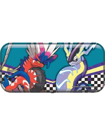 Pokémon Plumier Métal + 2 Boosters ( Version Française )