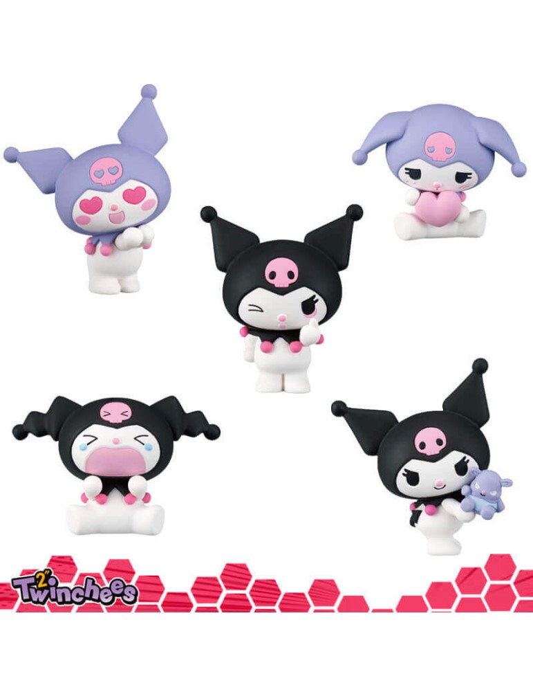 Sanrio figurine Twinchees Hello Kitty Kuromi Blind pack 5 cm