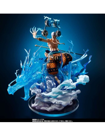 One piece - ( Extra Battle ) Figurine Enel -Sixty Million Volt Lightning Dragon - Figuarts ZERO