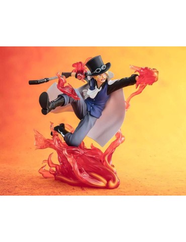 One Piece - Figurine Sabo Fire Fist Rook Check - Figuarts Zero Extra Battle