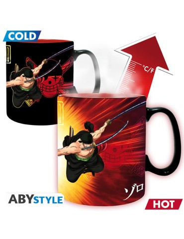 ONE PIECE - Mug Heat Change - 460 ml - Zoro & Sanji