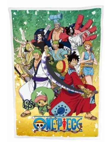 One Piece couverture polaire Ver 2 :100 x 150 cm