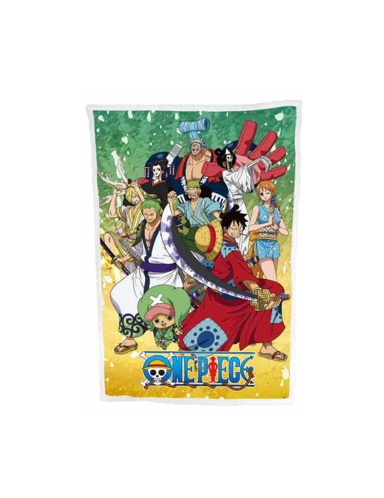 One Piece couverture polaire Ver 2 :100 x 150 cm