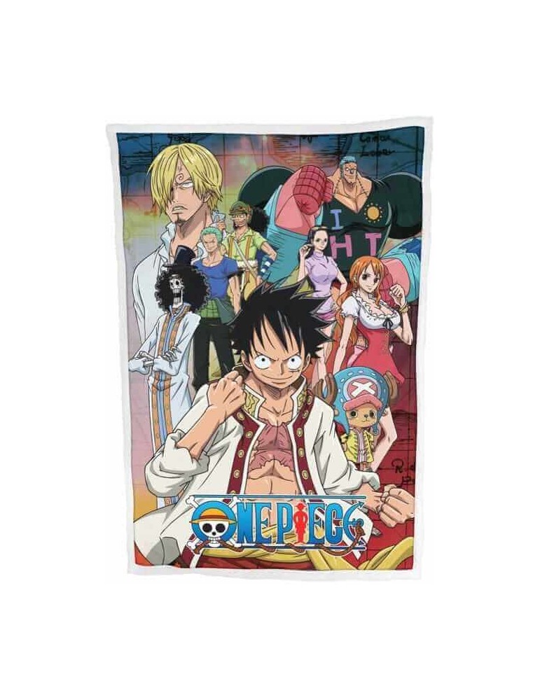 One Piece couverture polaire Ver 4 :100 x 150 cm
