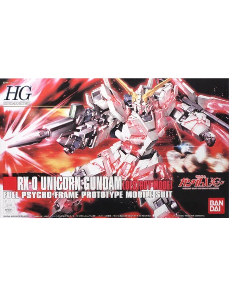 HG - Gundam Unicorn rx-0 destroy  ( 100 )