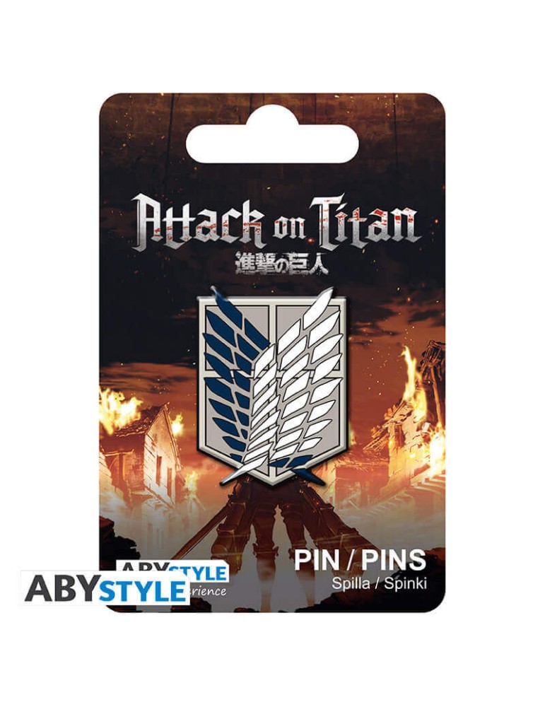 L'ATTAQUE DES TITANS - Pin's Emblème régiment S3