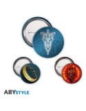 LORD OF THE RINGS - Pack de Badges - Terre du Milieu