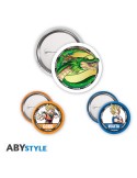 DRAGON BALL - Pack de Badges - Goku, Vegeta & Shenron