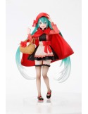 Hatsune Miku Wonderland Figurine Little Red Riding Hood 18 cm