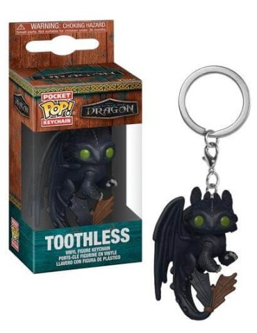 Dragons LAM - porte-clés Pocket Pop Toothless