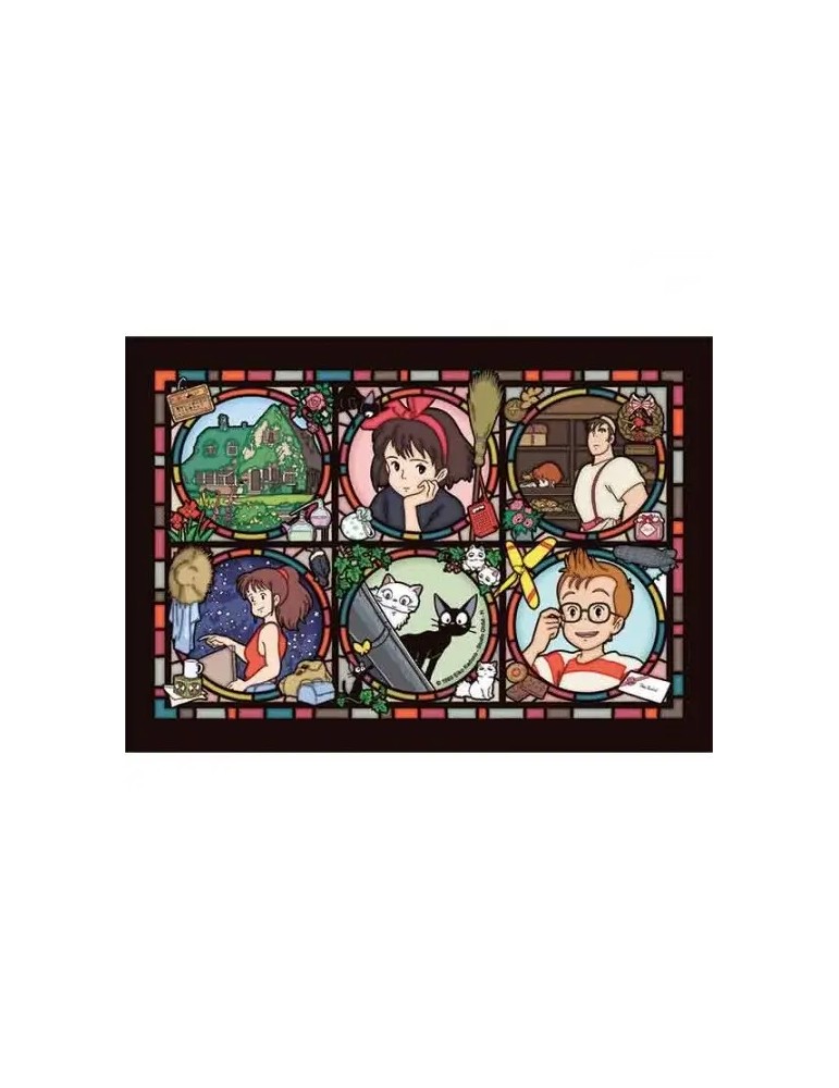 Kiki la petite sorcière Puzzle Vitrail Gallerie des personnages 208 pièces
