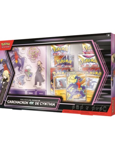 Pokémon - Collection Premium Carchacrok EX de Cynthia ( Version Français )