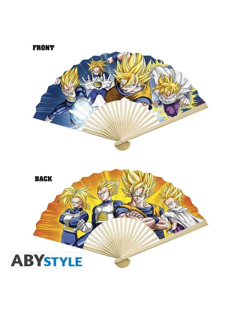 DRAGON BALL - Eventail "Super Saiyans"