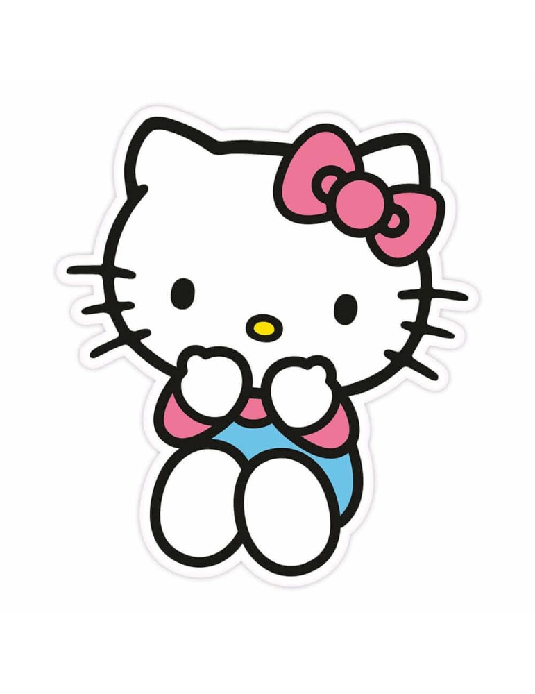 Sanrio Coussin Hello Kitty Blue Pants 36 cm