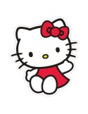 Sanrio Coussin Hello Kitty Red Dress 36 cm