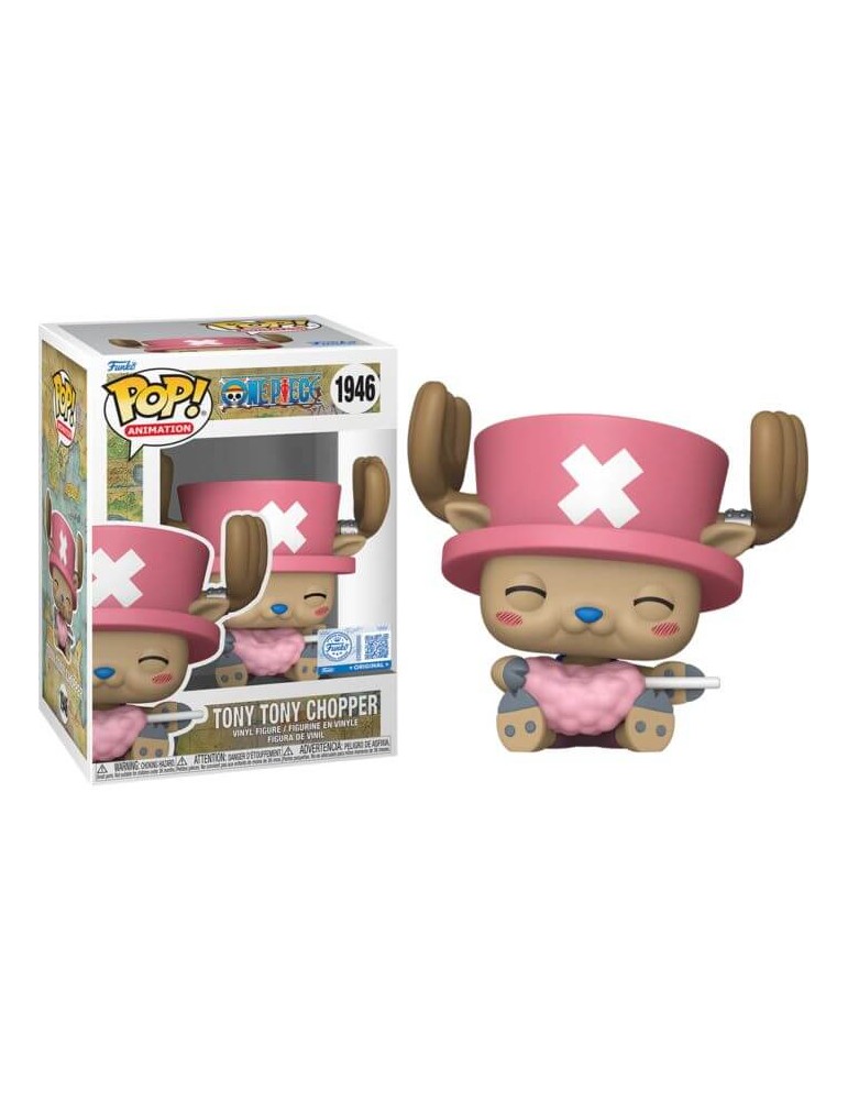 One Piece - Funko Pop 1946 Chopper avec barbe à papa heo Exclu