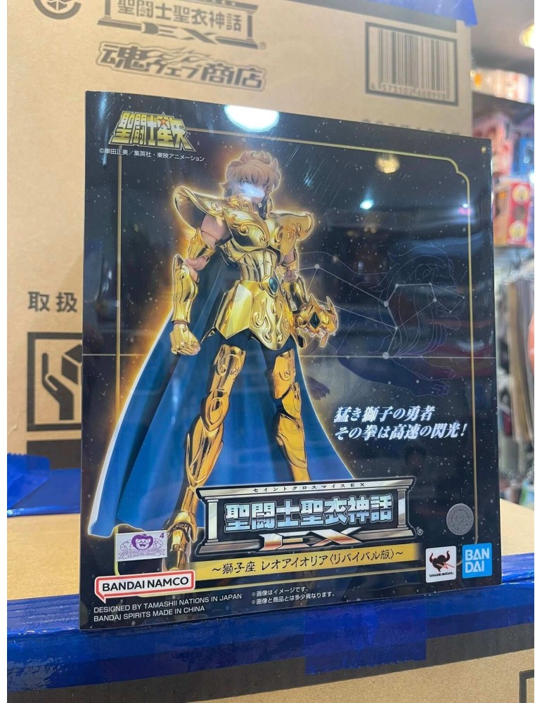 Saint Seiya - Figurine Aiolia du Lion Revival Ver. Myth Cloth EX