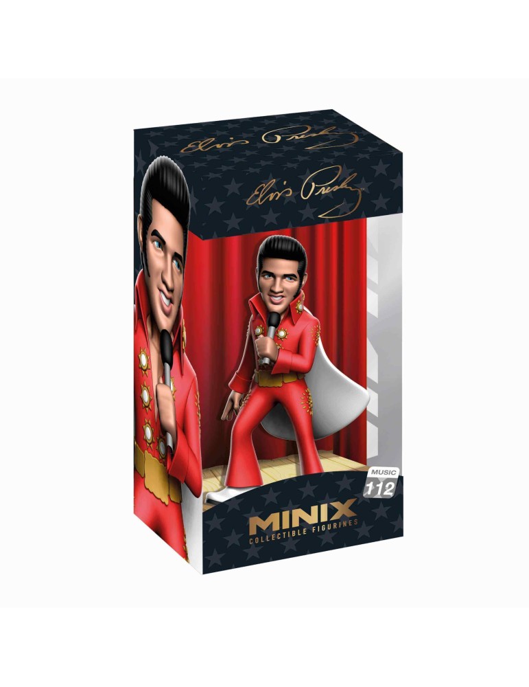 Elvis Presley figurine Minix Elvis Red Suit 12 cm