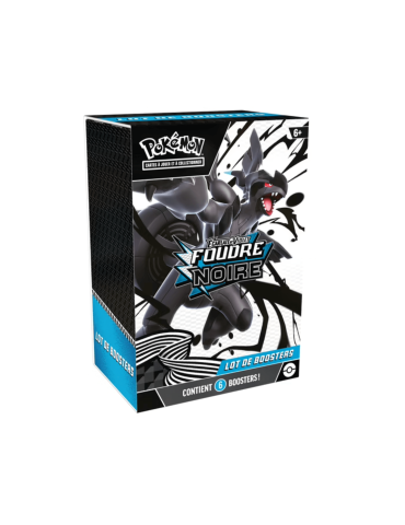Bundle 6 Booster Pokémon Foudre Noire ( version Française )