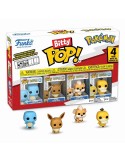 Pokémon pack 4 figurines Bitty POP! Vinyl Series 4 2,50 cm