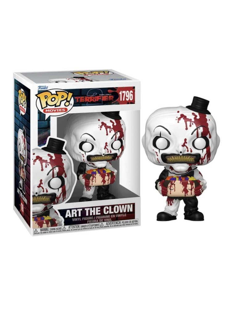 Terrifier - Funko Pop 1796 Art the Clown with Candy Filled Head