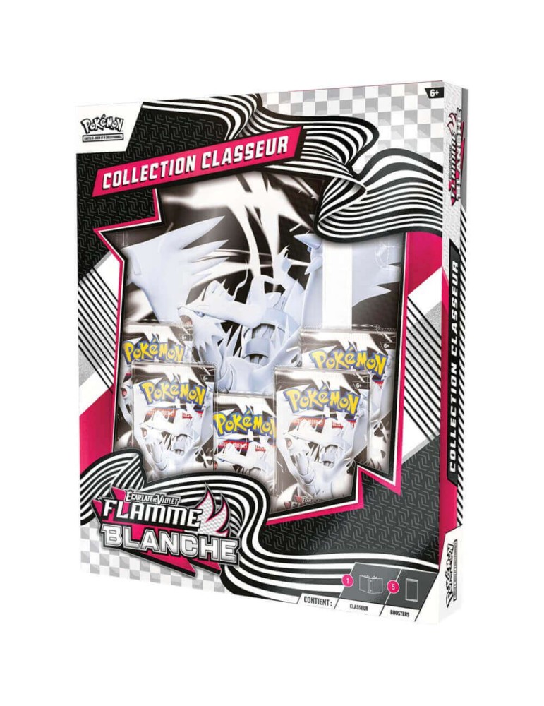 Pokémon - Coffret Classeur - EV10.5 Ecarlate et Violet - Flamme Blanche ( Version Française )