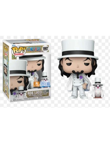 One Piece - Funko Pop 1997 Rob Lucci with Hattori