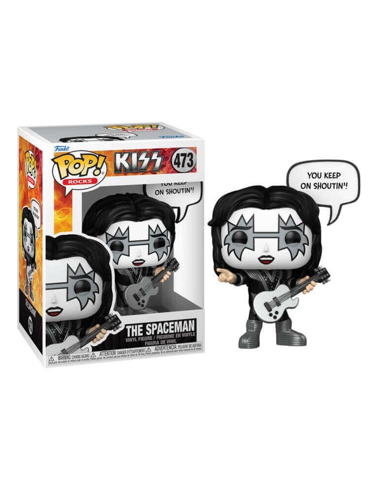 Rocks - Funko Pop Kiss 473 The Spaceman (You Keep on Shoutin'!)