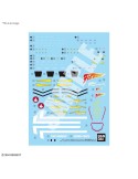 Gunpla Acc VF-19 custom fire valkyrie w sound booster water decals 1/100