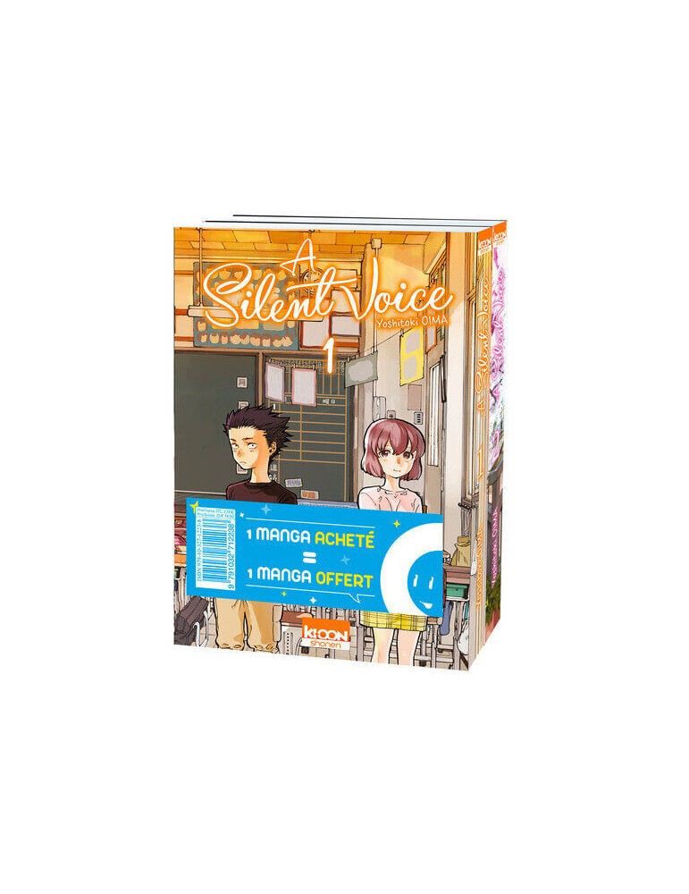 A Silent Voice Pack Decouverte T01 + T02 free