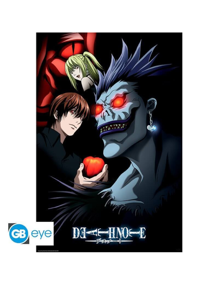 DEATH NOTE - Poster Groupe roulé filmé (91.5x61)