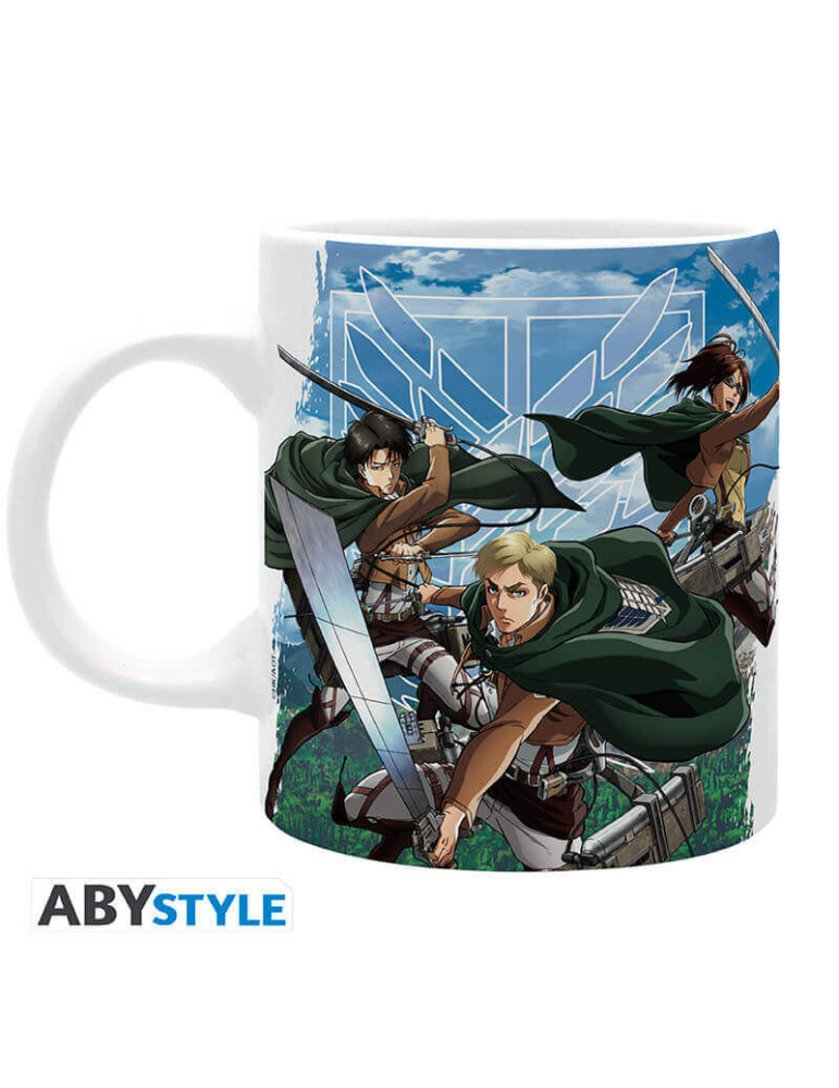 ATTACK ON TITAN - Mug - 320 ml - Bataillon d'exploration