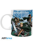 ATTACK ON TITAN - Mug - 320 ml - Bataillon d'exploration