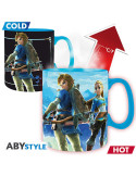 THE LEGEND OF ZELDA - Mug Heat Change - 460ml - Breath The Wild